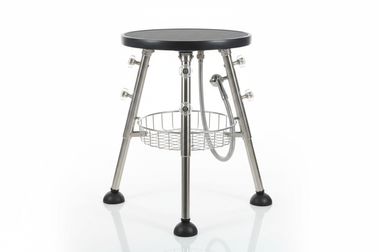 Table de toilettage réglable